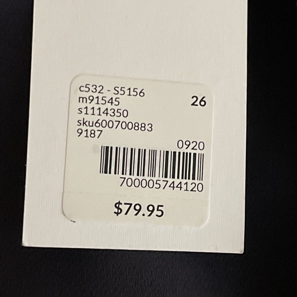 NWT Lane Bryant On The Go Pants PLUS 26 Ankle Mid-Rise Blue-Gray Pockets - Picture 8 of 14